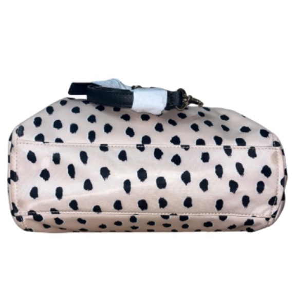 Kate Spade New York Loden Blake Avenue Flamingo Dot, Black/Pink Satchel NWOT - Picture 11 of 13